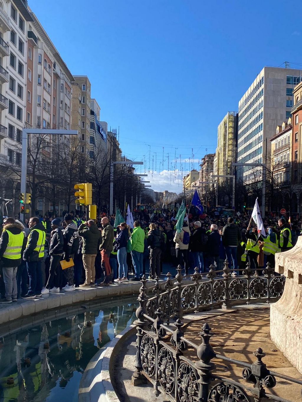 Movilización 23 de enero Zaragoza